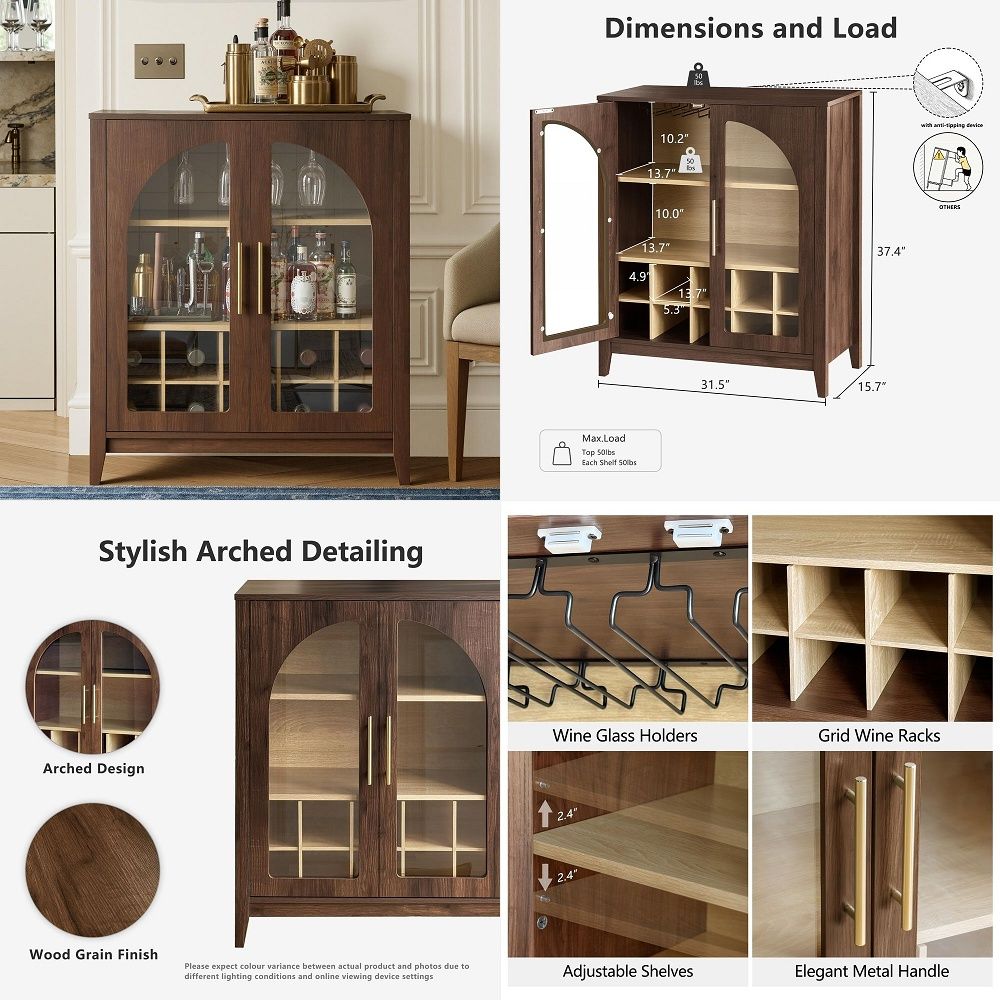 Food & Snacks Coloring Book Bold & Easy - Tall Storage Cabinet Fluted Pantry Cabinets