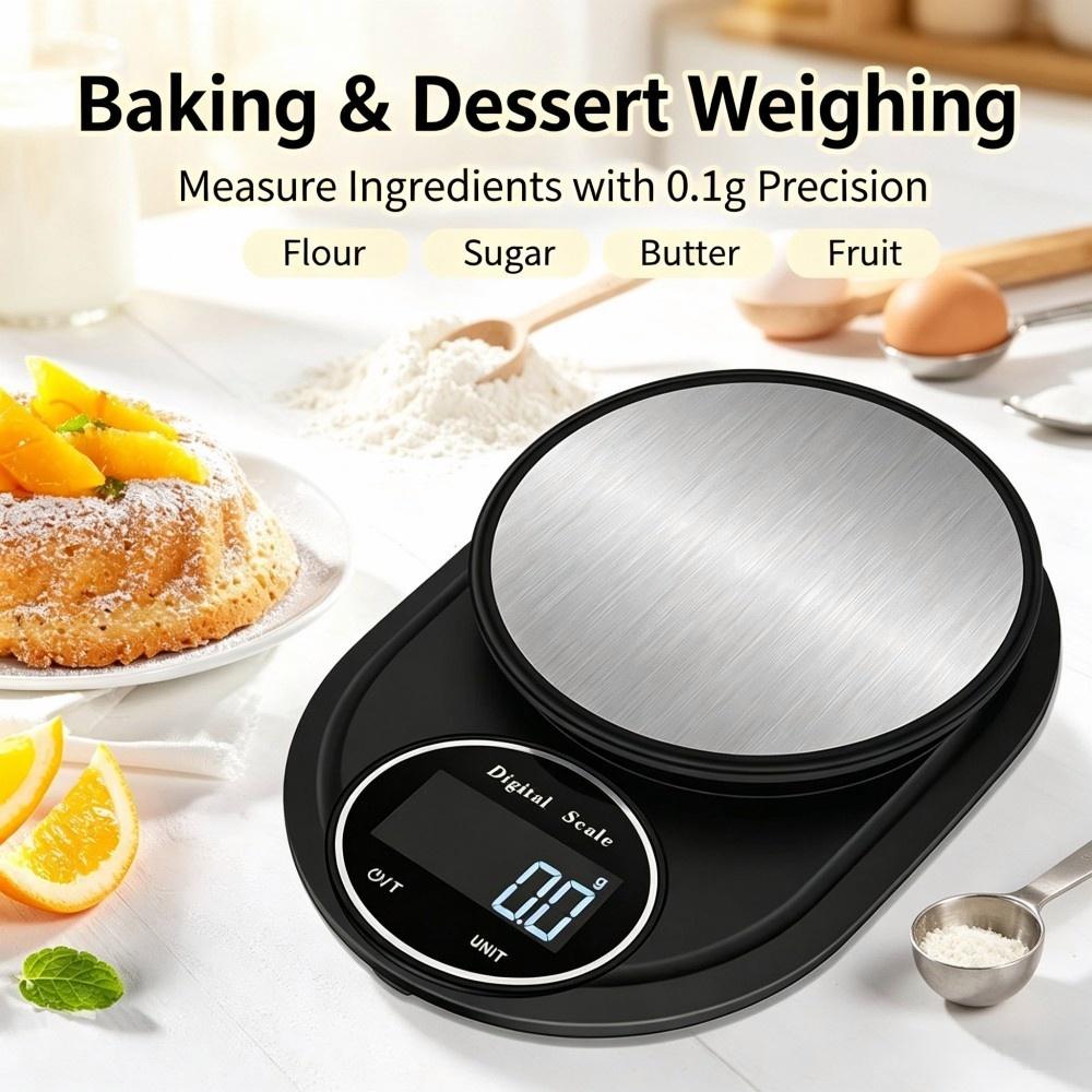 Food & Snacks Coloring Book Bold & Easy - 2KG 0.1g Mini Portable Digital Kitchen
