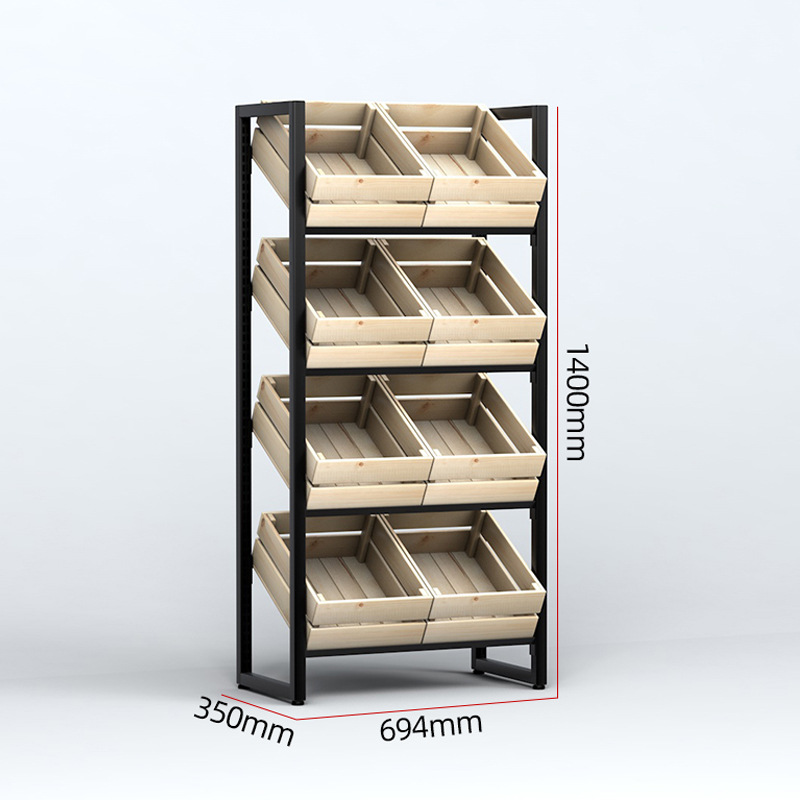 Food Group Snacks - Solid wood loose weight snack shelf