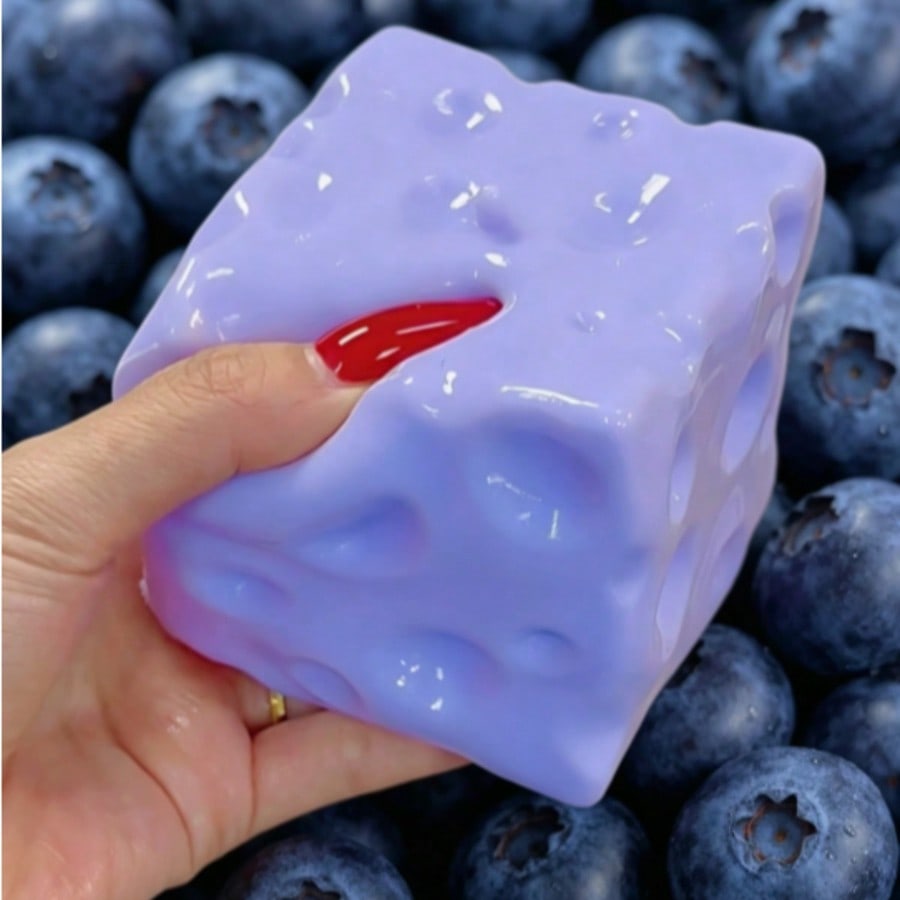New Blueberry Color Cheese Squ - đánh giá và giá Food & Snacks Coloring Book Bold & Easy