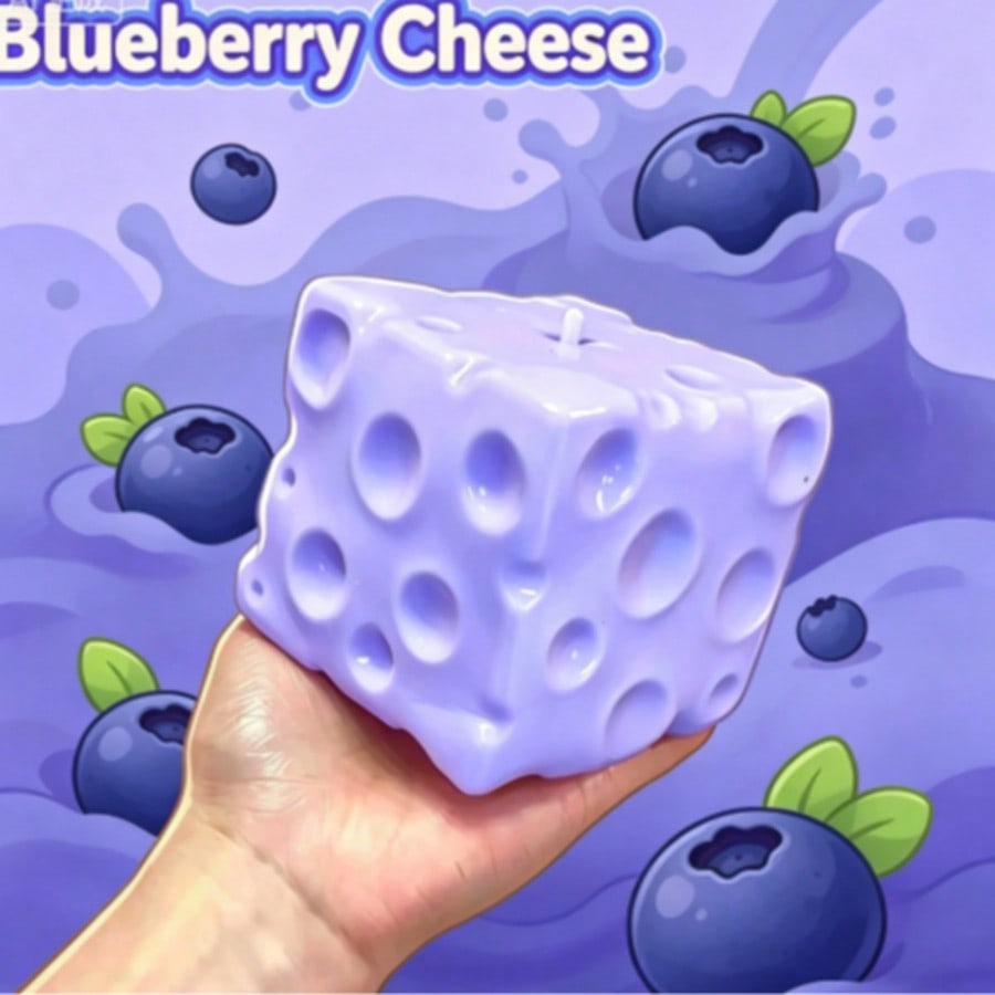 New Blueberry Color Cheese Squ - đánh giá và giá Food & Snacks Coloring Book Bold & Easy