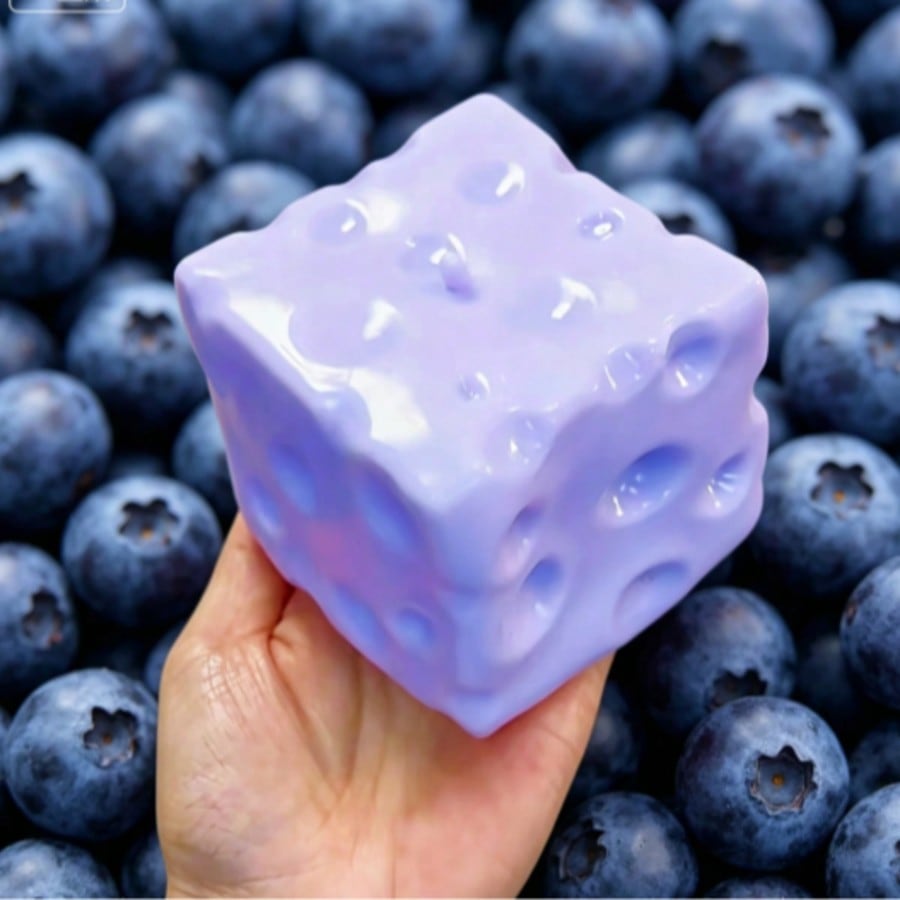 New Blueberry Color Cheese Squ - đánh giá và giá Food & Snacks Coloring Book Bold & Easy