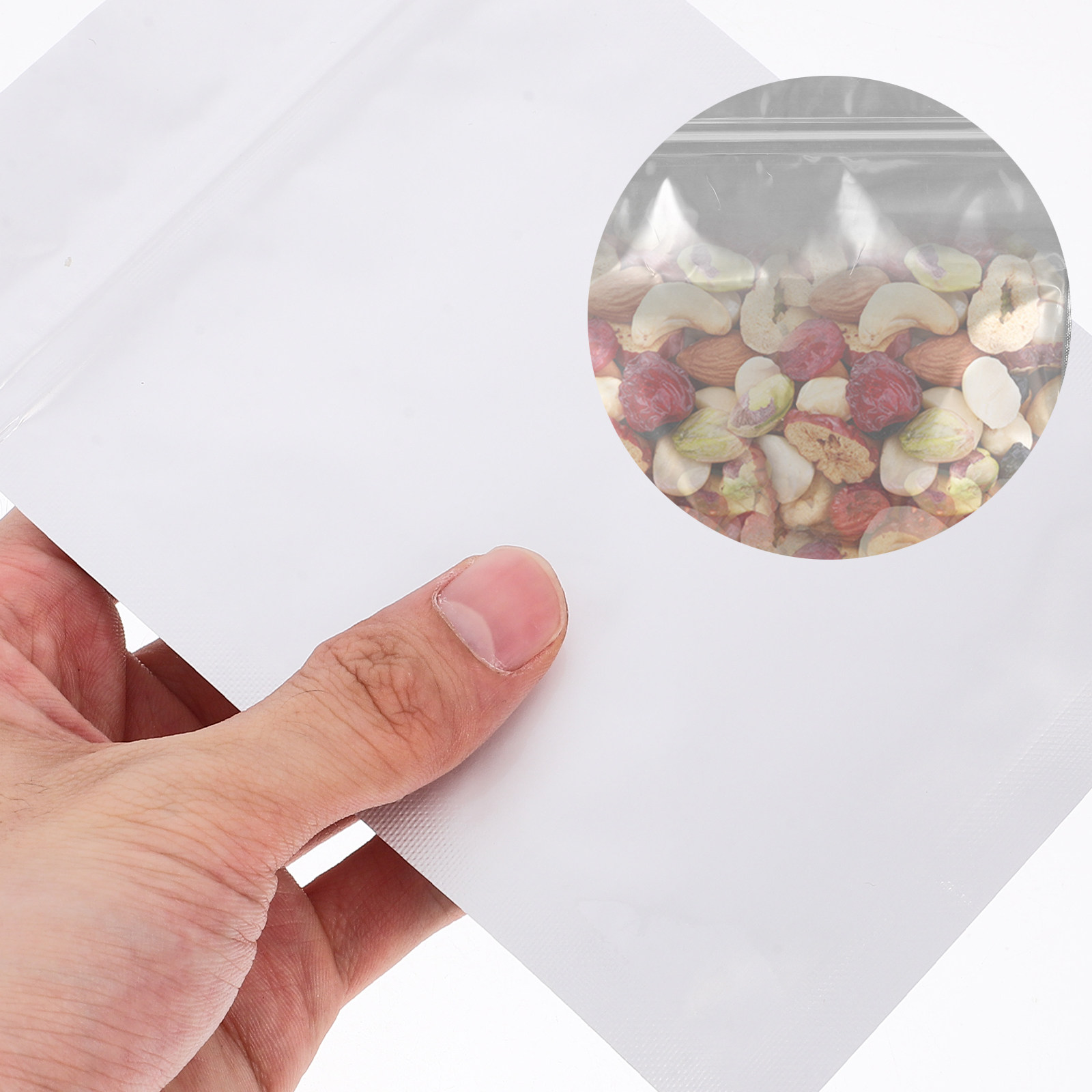 50Pcs Airtight Resealable Bags - đánh giá và giá Food In Snacks