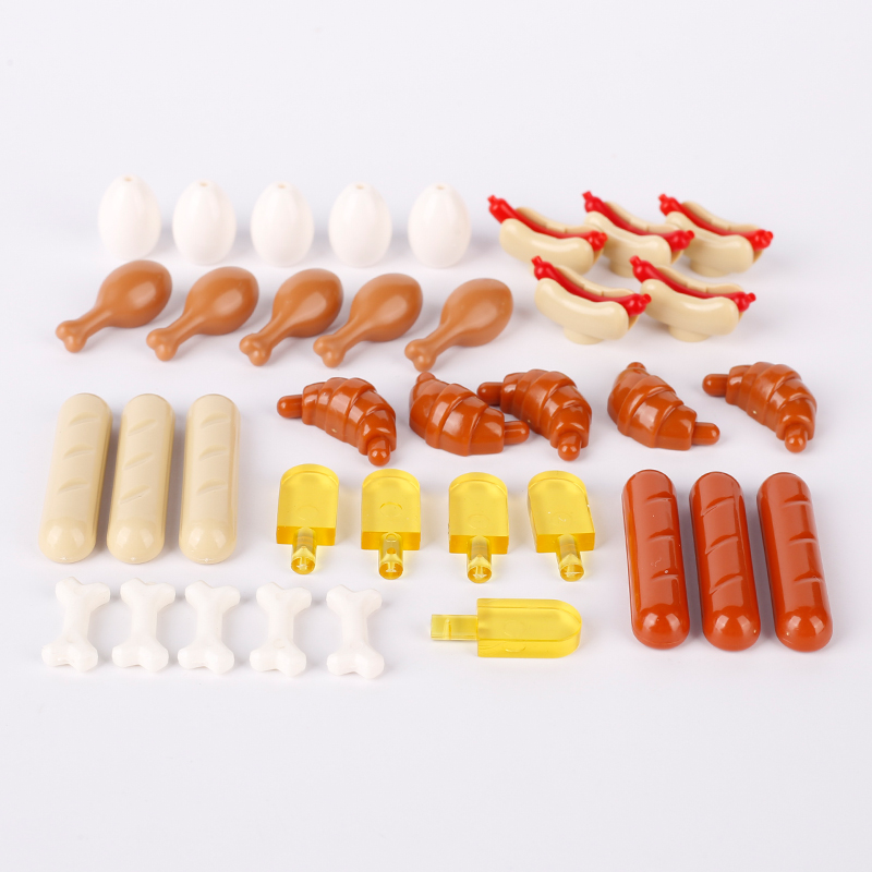 MOC City Street Figures Food P - đánh giá và giá Food Grocery Snacks