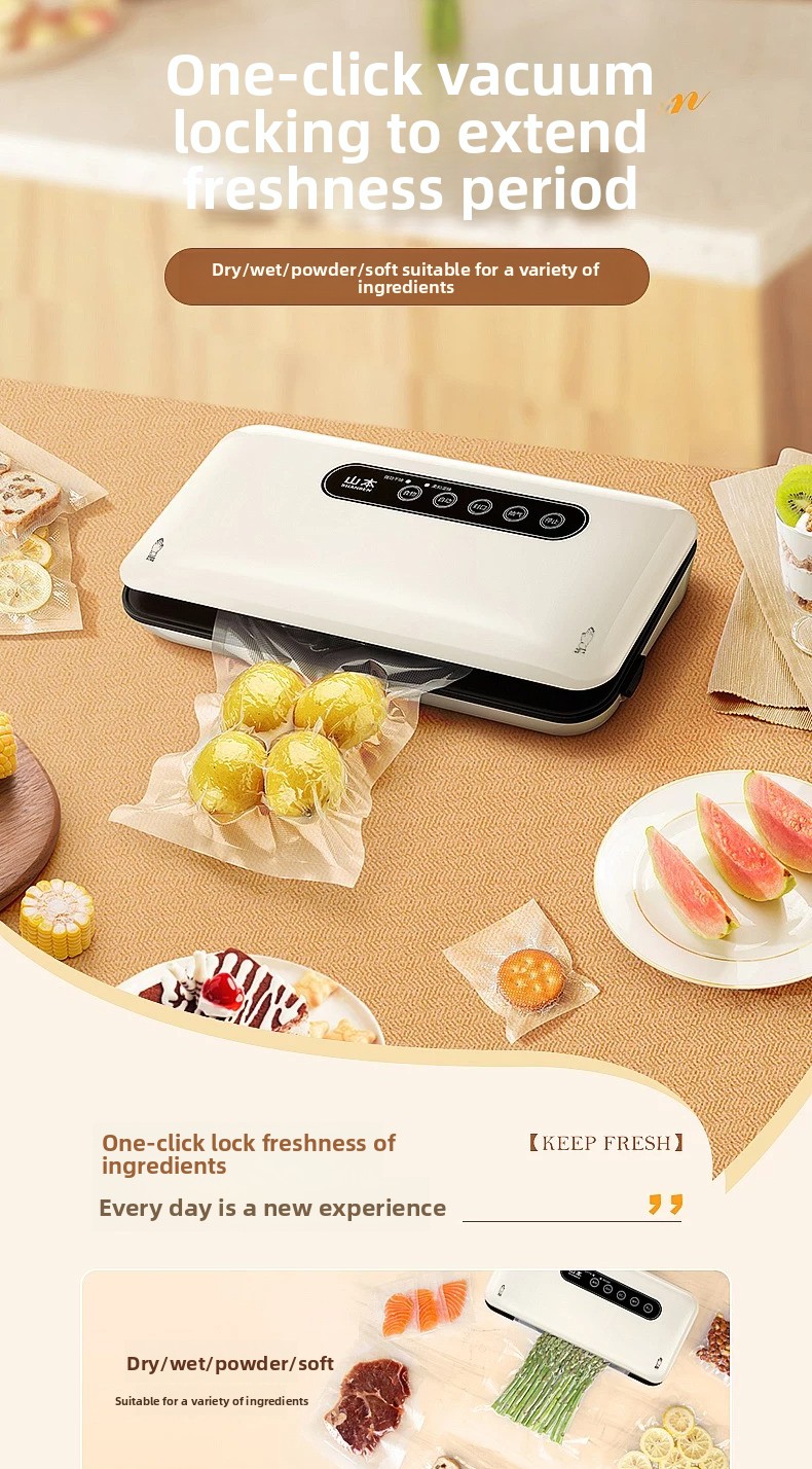 Mini Vacuum Sealer Machine Aut - đánh giá và giá Food In Snacks