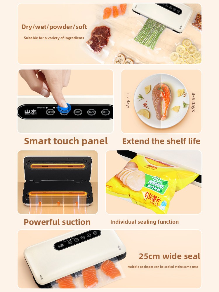 Mini Vacuum Sealer Machine Aut - đánh giá và giá Food In Snacks