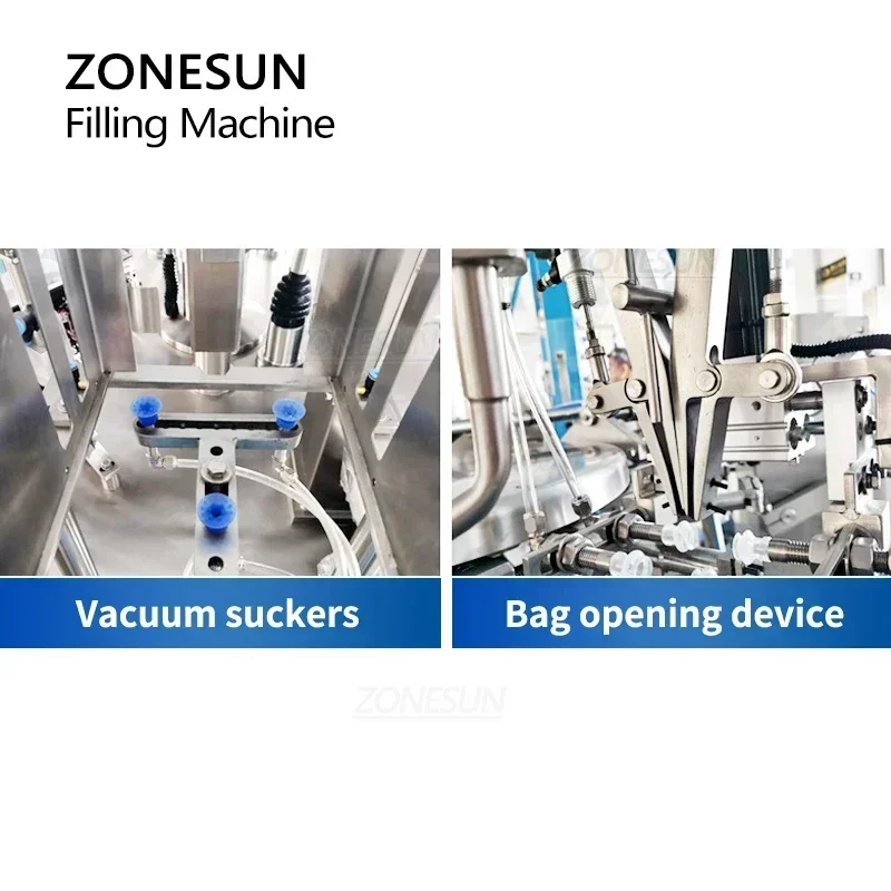 ZONESUN ZS-GB200 Automatic Gra - đánh giá và giá Food Snacks Packets