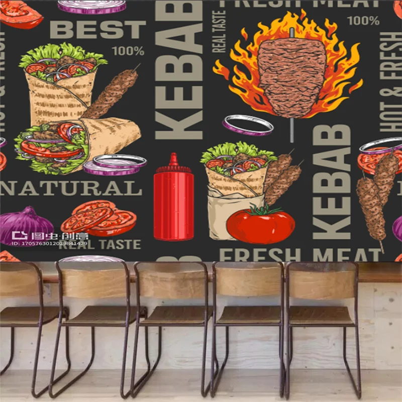 Custom Kebab Fast-food Restaur - đánh giá và giá Food Snacks Background