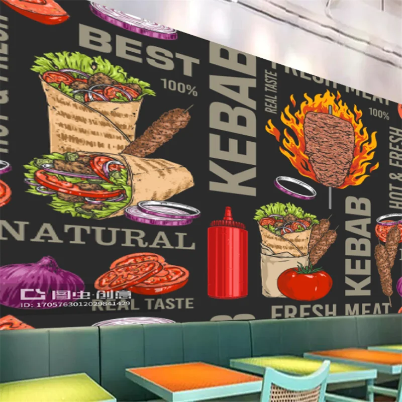 Custom Kebab Fast-food Restaur - đánh giá và giá Food Snacks Background