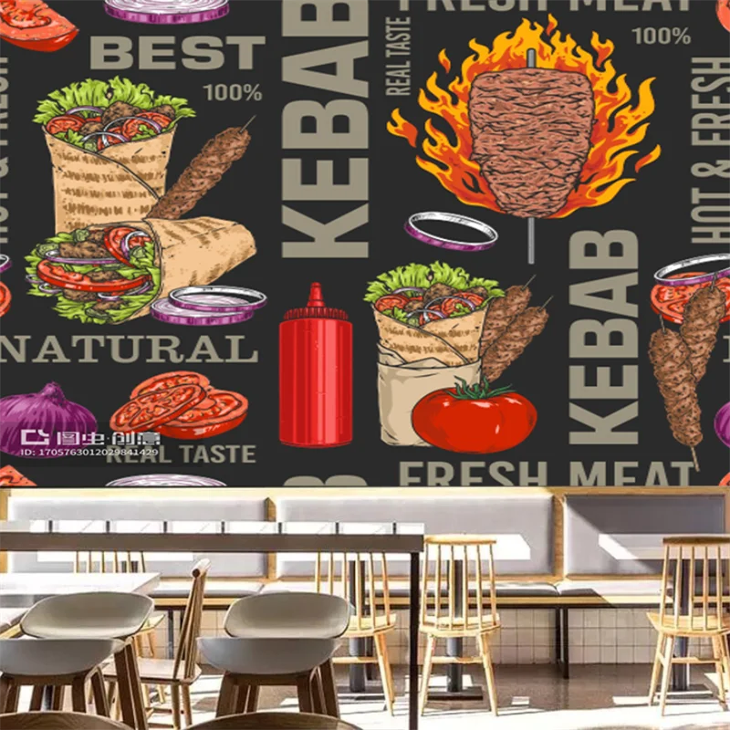 Custom Kebab Fast-food Restaur - đánh giá và giá Food Snacks Background