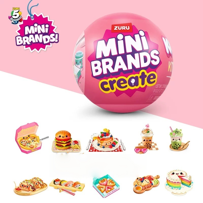 Zuru Mini Brands Create Disney - đánh giá và giá Food Good Snacks
