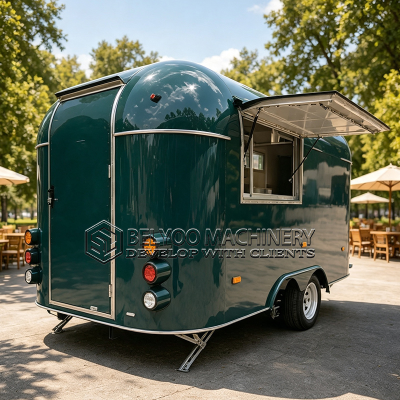 Belyoo Commercial Food Trailer - đánh giá và giá Food In Snacks