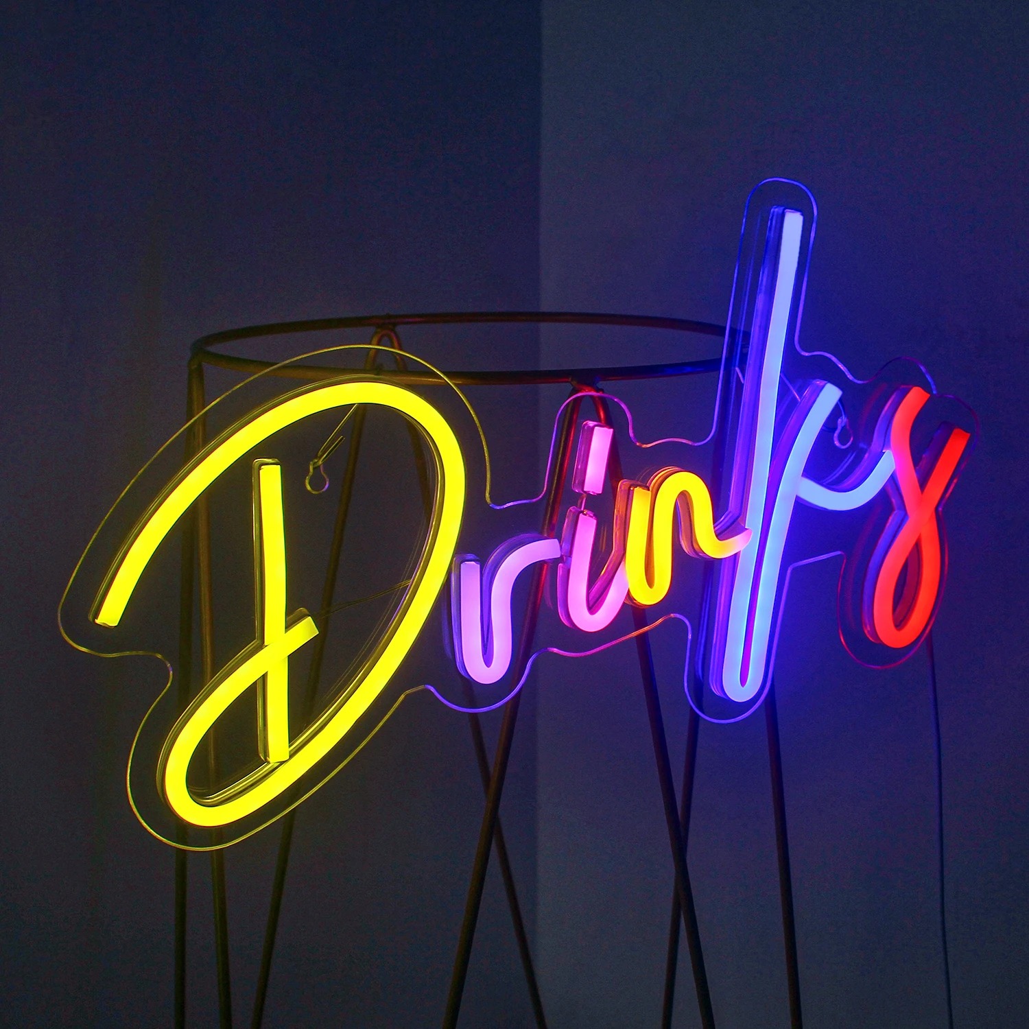 Drinks & Snacks Bar LED Neon L - đánh giá và giá Food Snacks Background