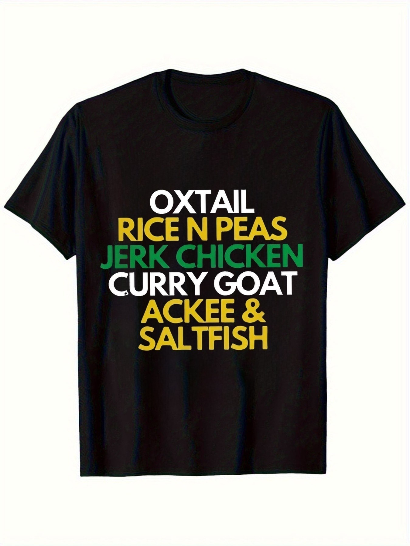 Men's Jamaican Cuisine Print T - đánh giá và giá Jamaican Food Snacks