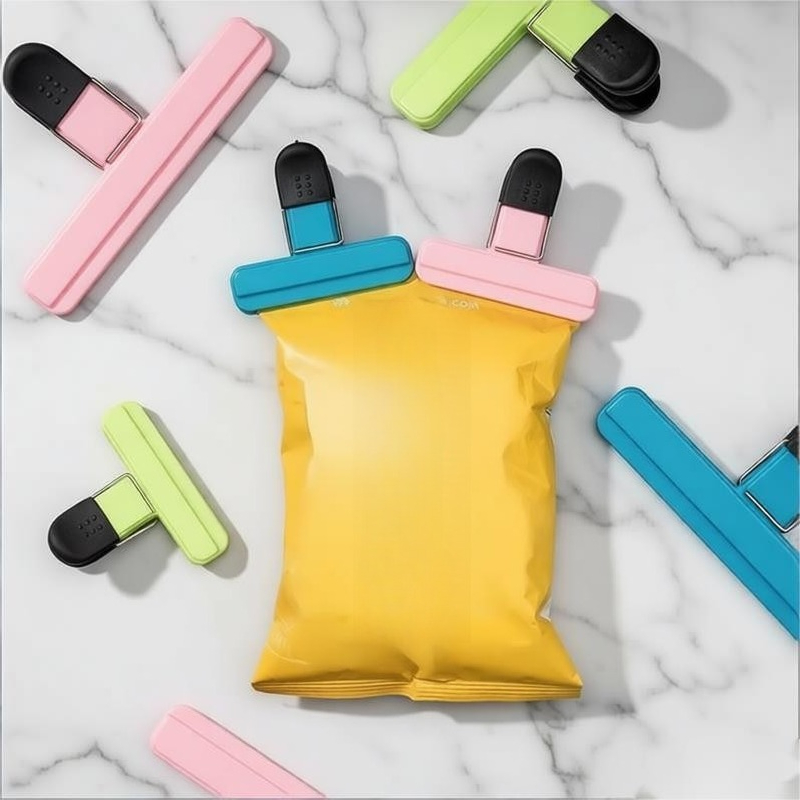 Food Sealing Clips Bag Clamps  - đánh giá và giá Food Snacks Packets