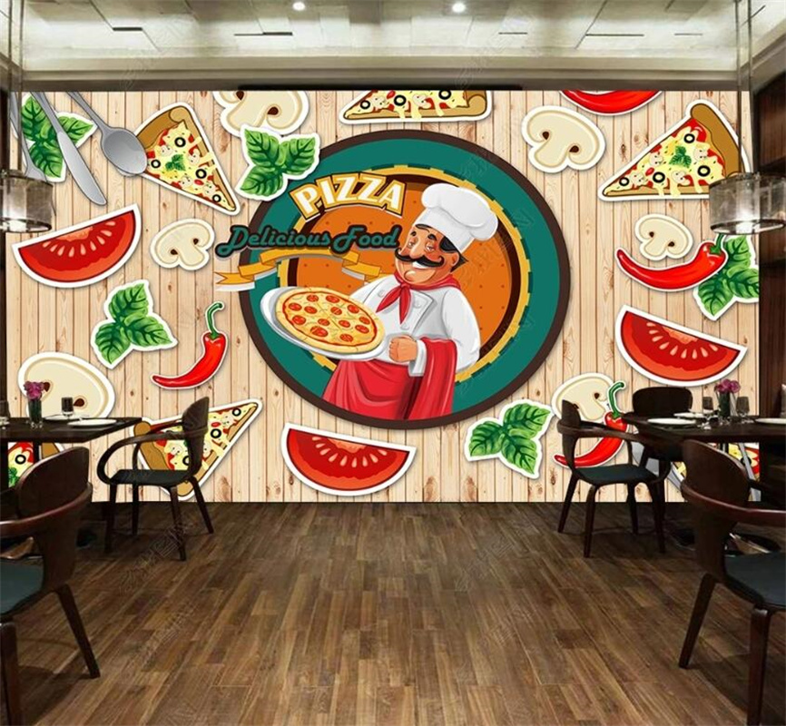 Custom Pizza Fast Food Mural W - đánh giá và giá Food Snacks Background