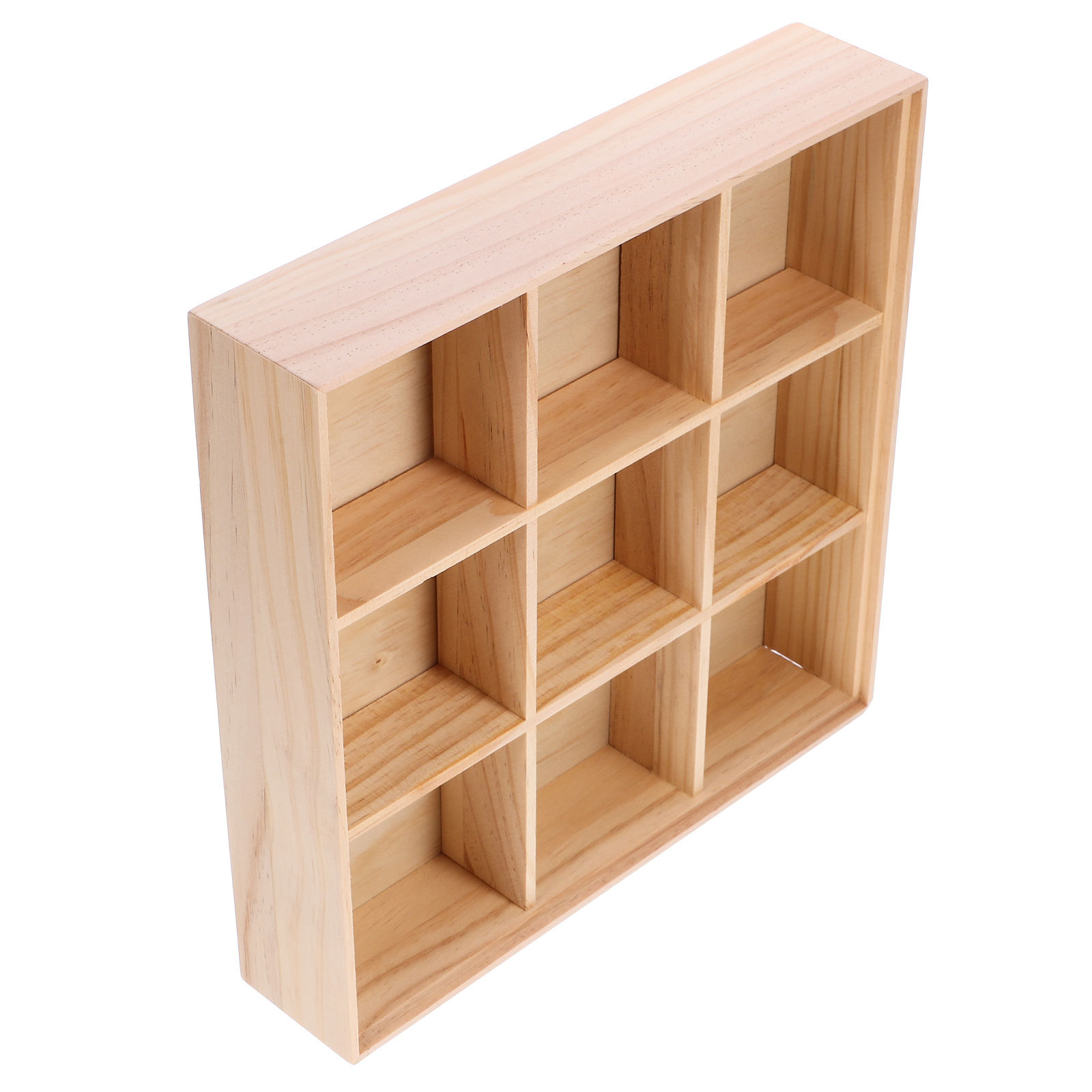 1pc Wooden Divided Storage Box - đánh giá và giá Food Snacks Packets