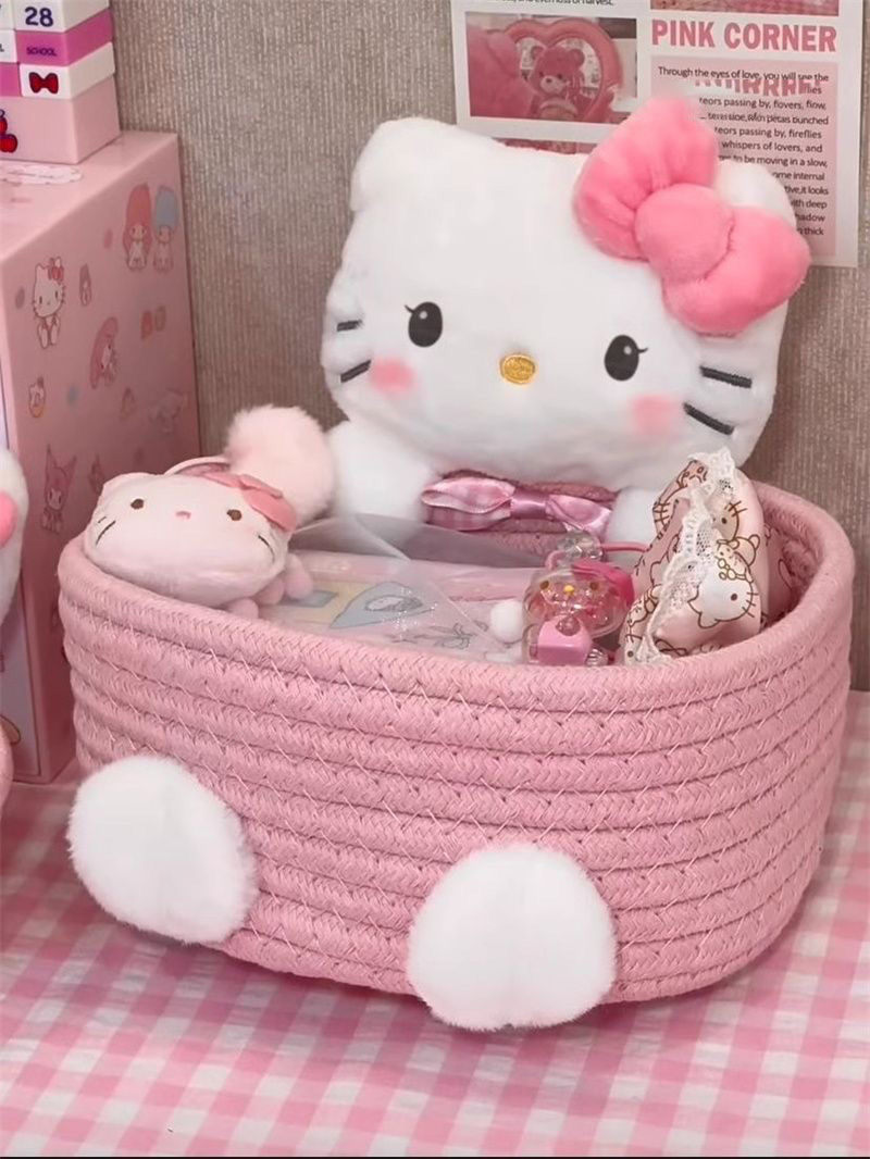 Cute Cat Shaped Storage Basket - đánh giá và giá Food Grocery Snacks
