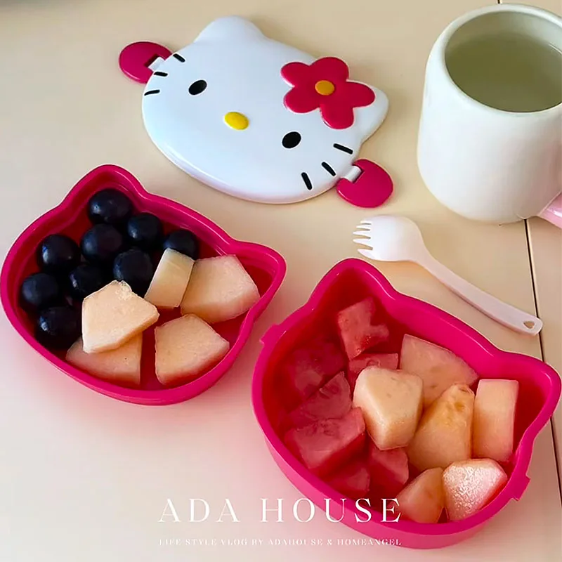 Cute Hello Kitty Shaped Lunch  - đánh giá và giá Food Good Snacks