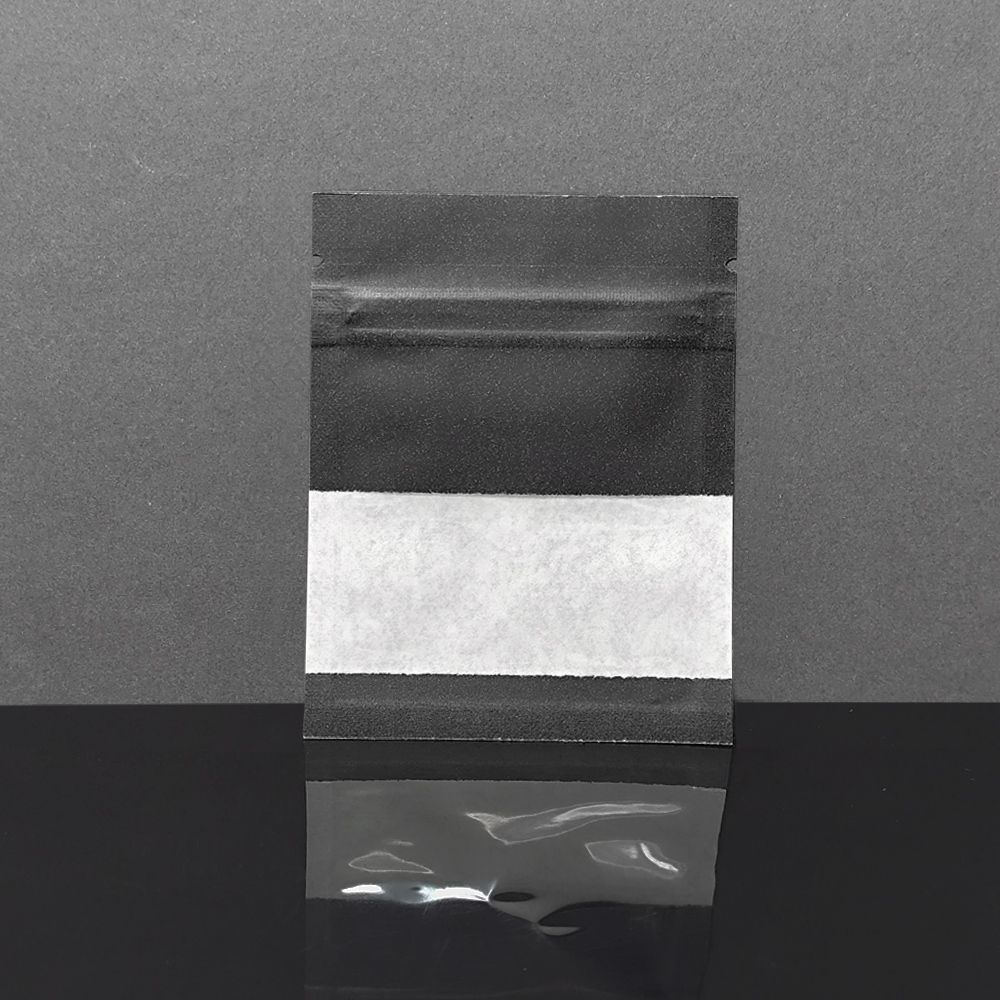 100pcs Black Reclosable Kraft  - đánh giá và giá Food Snacks Packets