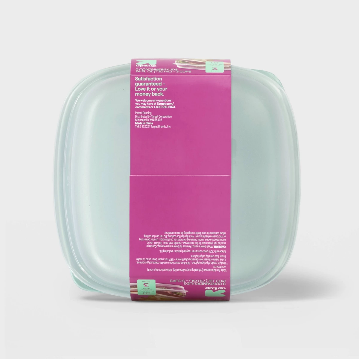 2026 New 3 Pack 24oz Square Fo - đánh giá và giá Food In Snacks